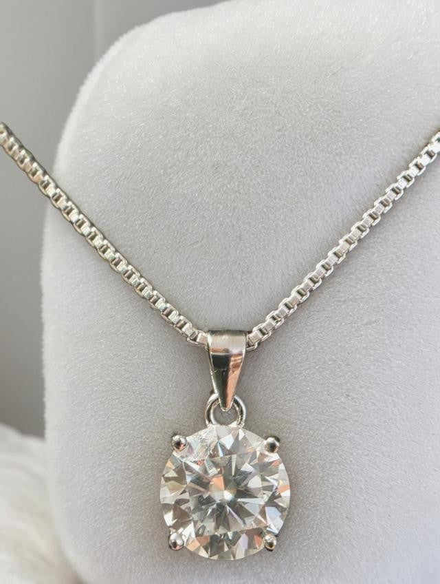 2 CT Solitaire Diamond Necklace
