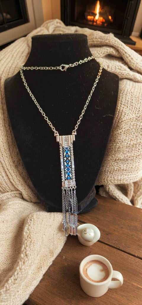 Vintage Silver Tone Necklace